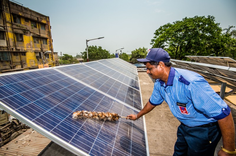 Punam Energy Private Limited is one of Oikocredit’s renewable energy partners that provides energy solutions to rural communities in India (click do download)